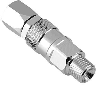 Swivel Joint,1/4-Inch Male to Female Stainless Steel Swivel Joint,360 Degree Rotation High Pressure Spray Gun Hose Swivel Joint for Graco Titan airless Spray Gun/airless Hose