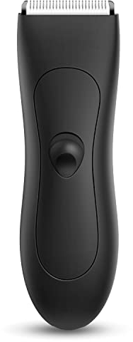 HAOPBULK - Regolabiancheria per peli di ascelle e petto, da uomo, impermeabile, senza fili, per uso a secco e bagnato, con lame in ceramica sostituibili