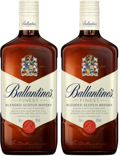 BALLANTINE'S Finest Whisky Ecossais - 40%, 70cl (Lot de 2)