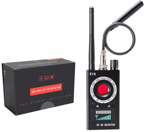 Wanzen Detektor, Hidden Camera Detector, Versteckte Kamera Detektor für GSM Tracker Abhörgeräte, Funkkameras