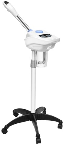 Vapozone Caldo/Freddo Vaporizzatore Professionale Per Il Viso Unità Vapore, Sauna Faciale, Multifunzione Con Ugello Rotante a 360 Gradi, Per Salone Di Bellezza Spa Casa (750W)