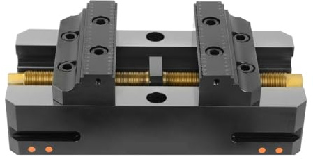 Morsa, KSSCV-M125260 10 pollici 5 assi Cnc Tools 125 mm autocentrante for fresatrice CNC Morsa Lang