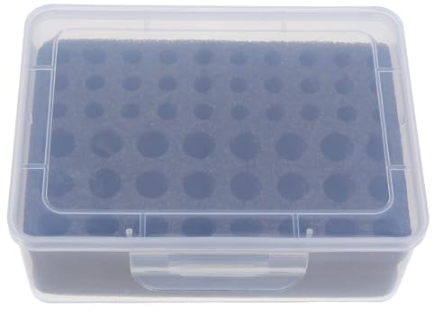 SMASOLO Organizer per Batterie Aa e Aaa con Contenitore Impilabile in Pp Resistente All'acqua e Agli Urti, Custodia Multi-scomparto per Uso Domestico e Viaggi