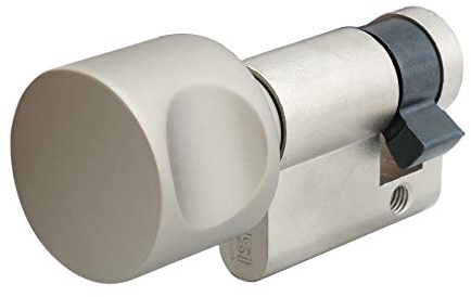 ISEO F5 Halbzylinder mit Knauf (30/10) - Knauf-Halbzylinder - Profil-Halbzylinder mit Knauf