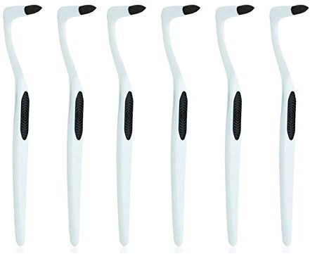 Eliminador de sarro profesional de limpieza de dientes, removedor de manchas de dientes, pulido de dientes, pulido de blanqueamiento dental, borrador de manchas de dientes, color blanco, 6 unidades
