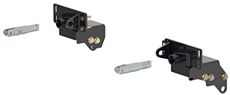 CURT 70137 Custom Tow Bar Base Plate Brackets for Dinghy Towing, Fits Select Ford F-250