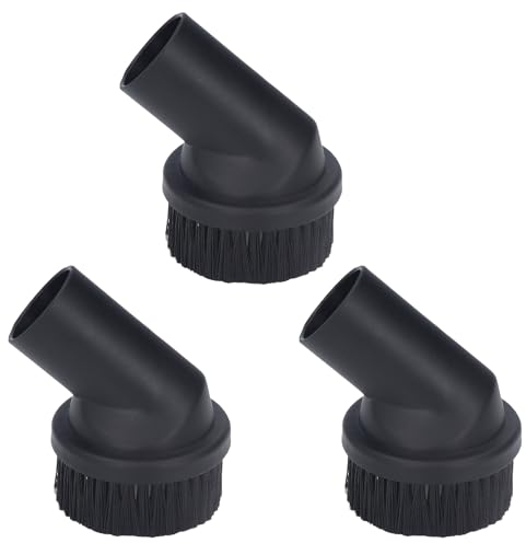 GAESHOW 3Pcs Brushes for Henry Hoover Attachments, 35mm Round Dusting Brush, Vacuum Cleaner Brush Round Dust Brush for Small Corner Cleaning