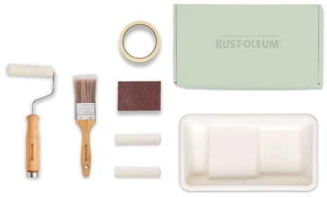 Rust-Oleum Ready to Roll - Eco Paint Kit (Small) - Bathroom Tile Gloss Fresh Greens