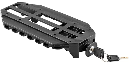 MonkeyLoad-T Adapterplatte für Fahrrad Gepäckträger Schwarz