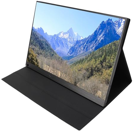 Vikye Display Portatile, Secondo Schermo IPS USB C Ultra Sottile FHD da 18 Pollici 2,5K, Monitor Esterno Leggero 2560x1600P 60Hz per PC Portatile