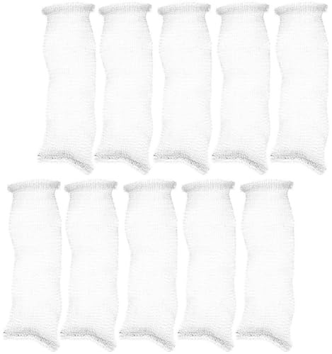 Homoyoyo 50pcs Washing Machine Lint Catcher 304 Stainless Steel Filter for Hose Drain Outlet Sturdy Mesh Easy to Clean Silver