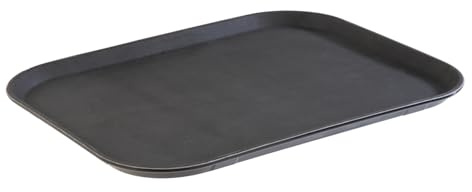 APS 516 Serviertablett Non Slip GN 1/1, 53 x 32,5 cm, Höhe 2,5 cm, rutschfeste Oberfläche, schwarz