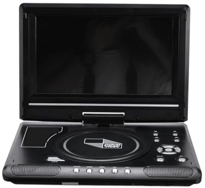 ZGJIAJU Lettore Dvd Lettore Dvd Portatile for Auto da Casa da 8,5 Pollici Lettore TV for Giochi Schermo LCD Ruotabile A 270° Visualizzatore MP3 for Compact Disc con Funzione di Gioco FM