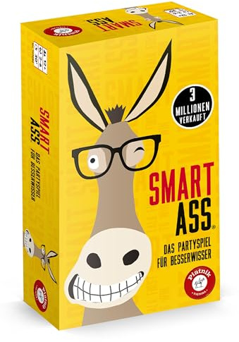 Piatnik 727696 Smart Ass - The Party Game for Knowledge