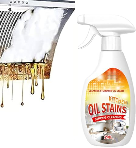 Heavy Grease Cleaner with Mild Formula Quick Decomposition, Foam Cleaner, Nettoyant Mousse, Multifonctionnel Foam Cleaners, puissant nettoyant universel pour la cuisine, pour la hotte, le four