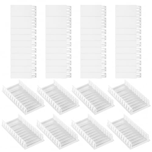 12 tiras de cubierta para caja de fusibles, cubierta decorativa para caja de distribución, ranuras de módulo, cubierta ciega para distribuidor