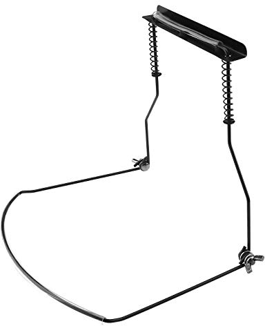 Metall 10 Löchern Mundharmonikas Halter Rack mit verstellbarem Ständer Mundharmonika Regal