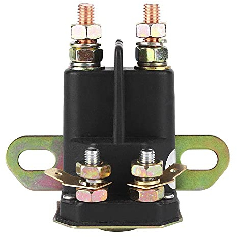 Aramox Startermagnetschalter 12V, Anlasserrelais Edelstahl, OE 4011334 4012358 4011072 4011251