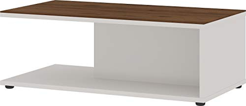 Marque Amazon - Table basse / table d'appoint Kastoria, en cachemire / imitation noyer, 109 x 39 x 59 cm (LxHxP)