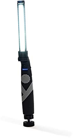 VR7 Lampe de travail rechargeable par USB Coquimbo Lampe d'inspection LED COB Lampe de travail magnétique Mini lampe de poche portable avec base magnétique et crochet Pour la maison,