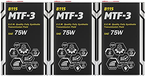 3 x1l (3l), MANNOL 8115 O.E.M. MTF-3 SAE 75W GL-4 Getriebeöl