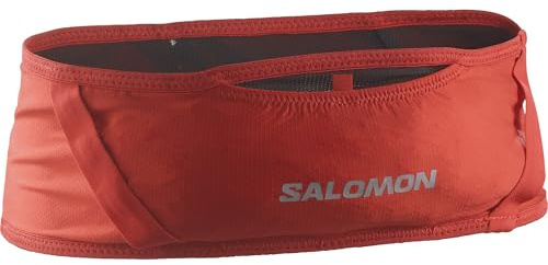 Salomon Pulse Cinturón Unisexo, Trail Running Senderismo MTB, Ajuste ceñido, Almacenamiento Inteligente, Versatilidad al Aire Libre, Rojo, XL