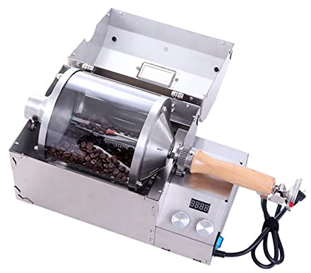 Household Coffee Roaster Electric Dried Fruit Roaster Coffee Roaster Can Be Pre-Adjusted Voltage Temperature/Speed