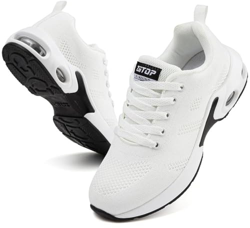Laufschuhe Damen Turnschuhe Sportschuhe Luftpolster Sneaker Sommer Atmungsaktive Joggingschuhe Orthopädische Schuhe rutschfeste Leichte Walkingschuhe Hallen Fitnessschuhe Outdoor Running Shoes