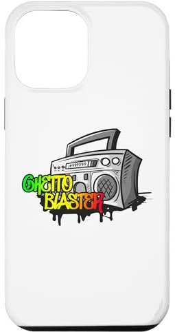 Hülle für iPhone 14 Plus Ghetto Blaster Radio Boom Box Hip Hop Melanin Rap Radio Fun