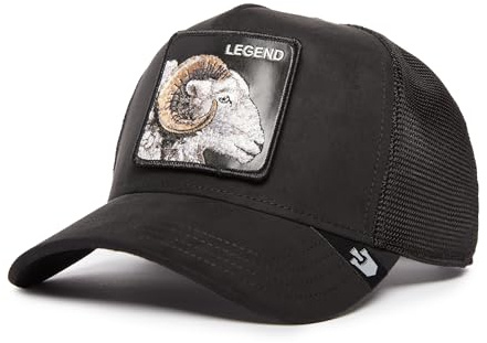 Goorin Bros. Trucker Cap The Suede Ram Black Schwarz, Size:OneSize
