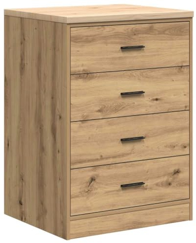 vidaXL Armoire de Rangement de Garage chêne Artisanal Bois de pin, Armoire, Armoire à Outils, Armoire Basse, Armoire de Garage, Armoire de Rangement