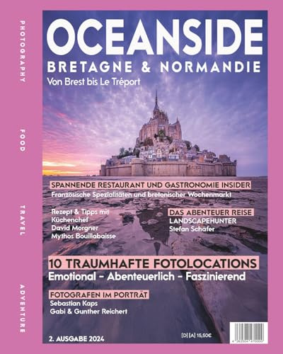 OCEANSIDE – Bretagne & Normandie | Fotomagazin mit spektakulären Landschaftsaufnahmen | Küsten, Leuchttürme & Natur erleben | Premium-Magazin für Fotografie- und Reisebegeisterte