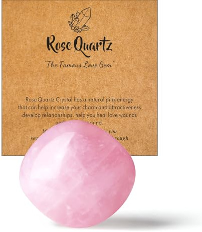 XIANNVXI Polie Cristal Quartz Rose Pierre Cristal | Quartz Rose Pierre de Cristal de Guérison Naturelle Pierre de Cristal Pierres Précieuses Cristaux