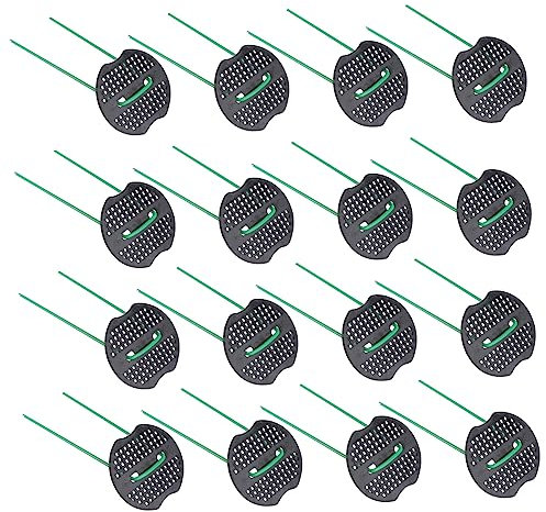 TOYANDONA Estacas De Jardín u Metálicas Unidades Estacas para Césped Kit De Galvanizadas Fijación Exterior