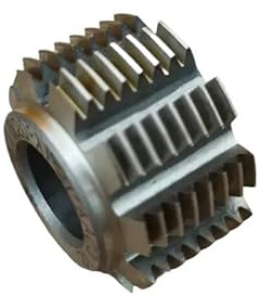 PA20 Degree Module Gear Hob Cutter, Milling Machine High Speed Steel Disk-Shaped for Milling Machine 1pc(Silver,8MM*M0.3)