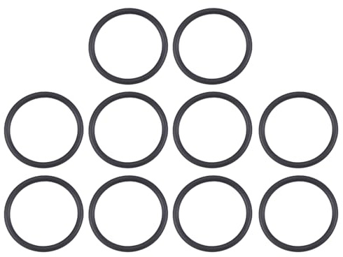 QUARKZMAN 10 Stück FKM O-Ringe 24mm x 20mm x 2mm Dichtungsringe Fluorkautschuk Unterlegscheibe 75A Dichtung Dichtung für Motoren Getrieben Klimaanlagen Turbolader Hydrauliköl