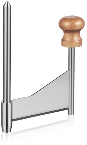 LOORGVEL Rallador de Queso Manual de Acero Inoxidable 304, Cortador Giratorio para Queso Duro y Blando, Herramienta Profesional para Cocina y Restaurante, Diseño Compacto y Duradero