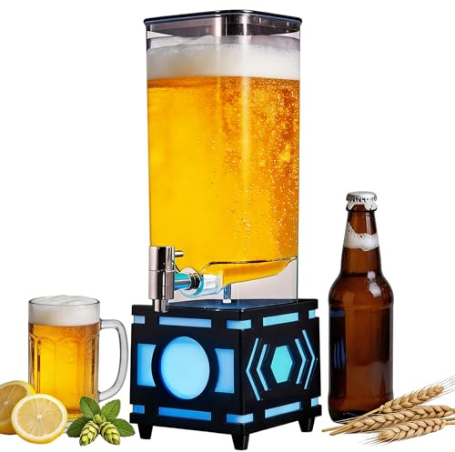 Columna de cerveza de 3 L, dispensador de torre de cerveza