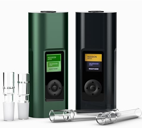 Arizer Solo III v2.0 Dry Herb Vaporizer [Intergalactic] - No Nicotine | Available in 2 colours - USB-C 3A Cable, Removable Battery, 2 Modes, 5-15 Sec Heat Up, Temperature Control