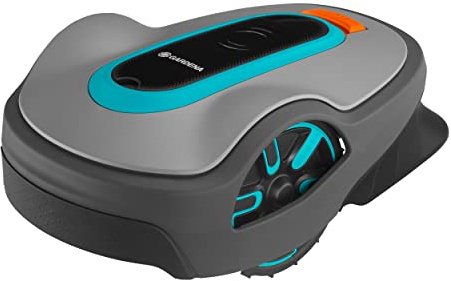 Gardena 15101-28 Sileno Life Mähroboter, EasyPassage-Funktion, Steigungen bis zu 30 Prozent, leise, UK-Netzstecker, bis zu 750 qm, UK-Version