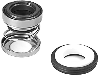 Othmro Joint d'arbre mécanique 108-15 - Diamètre intérieur 15 mm, alliage de plastique pour pompes à eau, piscines et spas