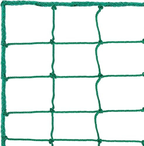 Aoneky Fußball Ballfang Netz 3x3M/3x6M /3x9M/3x12M /3x15M,10 x10 cm Masche, 2,5mm Polyethylen Seil, Sport-Übungs-Barriere-Netz, Fußball-Schlagnetz Verhindern Ball über den Zaun Fliegt