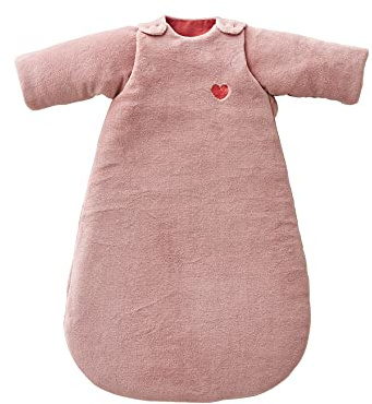 Vertbaudet Baby Winterschlafsack Alaska, Ärmel abnehmbar rosa 104CM