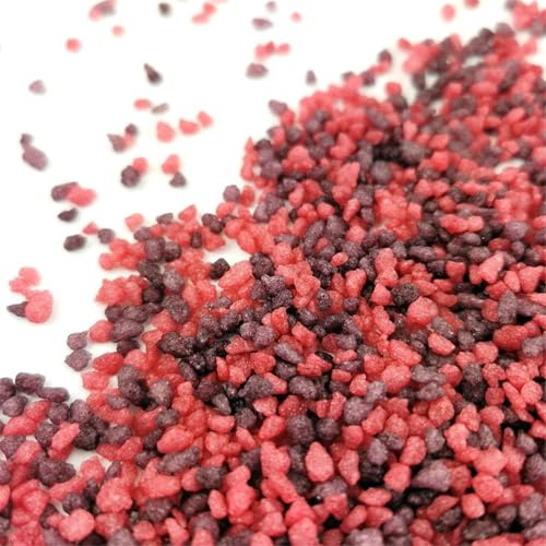 Streuselheld Crunch Verry Berry 40g Zuckerstreusel mit Geschmack | Rote Sprinkles als leckeres Topping für Torten als essbare Deko-Streusel auf Muffins, Cupcakes und Geburtstagskuchen