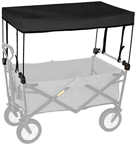 TMXK Dach fr Bollerwagen - Faltbare Markise Baldachin fr Gartenanhnger Handwagen, Zum Einkaufen Camping