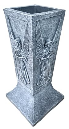 Cemetery Vase with Spike Cemetery Vase for Grave Flower Holder for Cemetery, Garden, Lawn, Yard Decorations