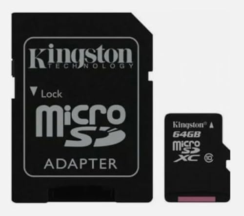 Micro SD Card 32GB 64GB 128GB Class 10 SDHC SDXC Phone Memory & Adapter (64, GB)