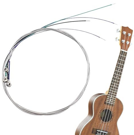 Kompletter Satz Bratschensaiten, Saiten für Bratscheninstrument,4X Komplettsatz Saiten für Bratscheninstrument - Musikinstrumentenzubehör, verstärktes Viola-Ersatzteil für Lernende, Spieler