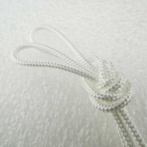Blind Cord Light Pull Roman Tent 879D, 1.4mm White, 10 Metres