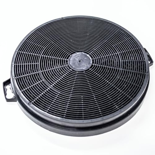 JPshop - Filtro cappa ai carboni Attivi Ø 21 cm con ganci laterali Tipo D210 compatibile con Faber